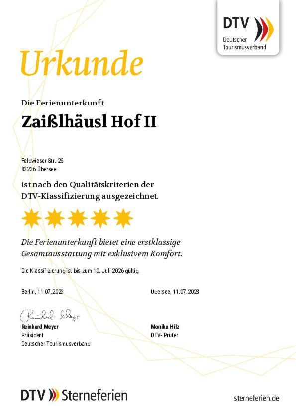 Zaisslhaeusl Hof Ferienwohnungen Übersee Værelse billede
