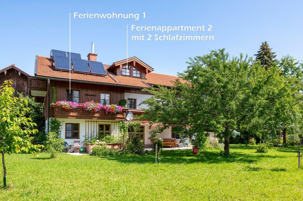 Zaisslhaeusl Hof Ferienwohnungen Übersee Eksteriør billede